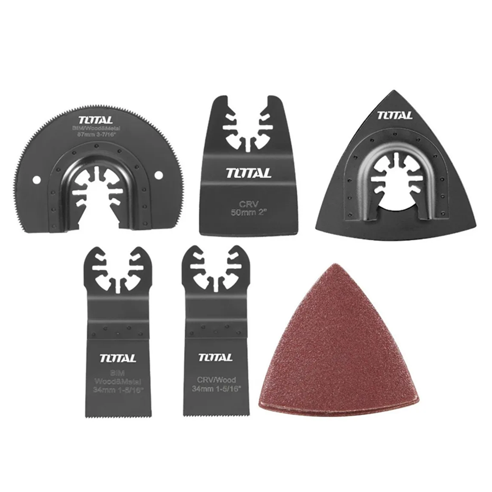 KIT JUEGO DE HOJAS MULTIFUNCIONAL OSCILANTE 15 PIEZAS TOTAL TAKTMT1502 - 1