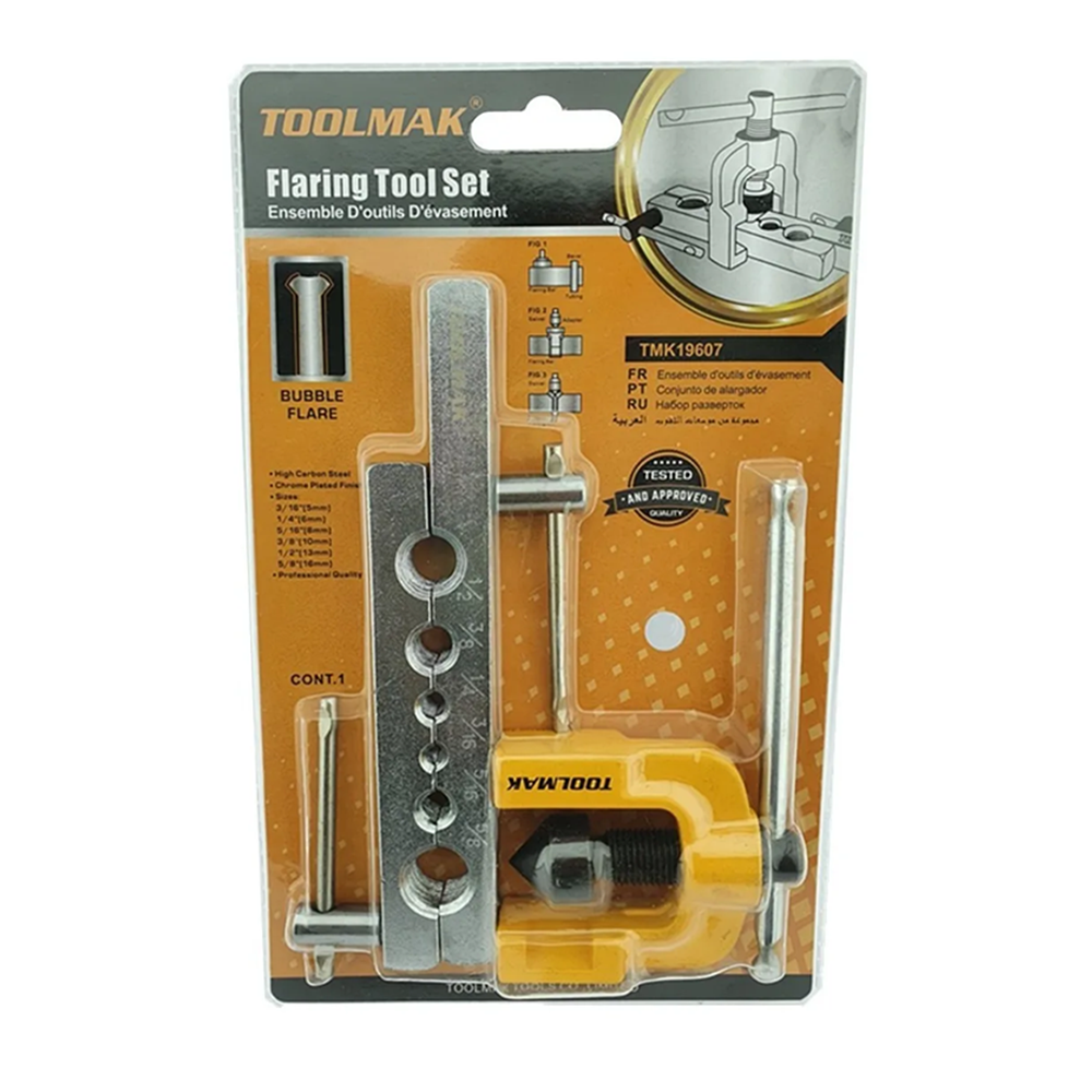 LLAVE TOOLMAK EXPANDIDOR TUBERIAS CAÑERIAS ALUMINIO COBRE TMK19607 - 1