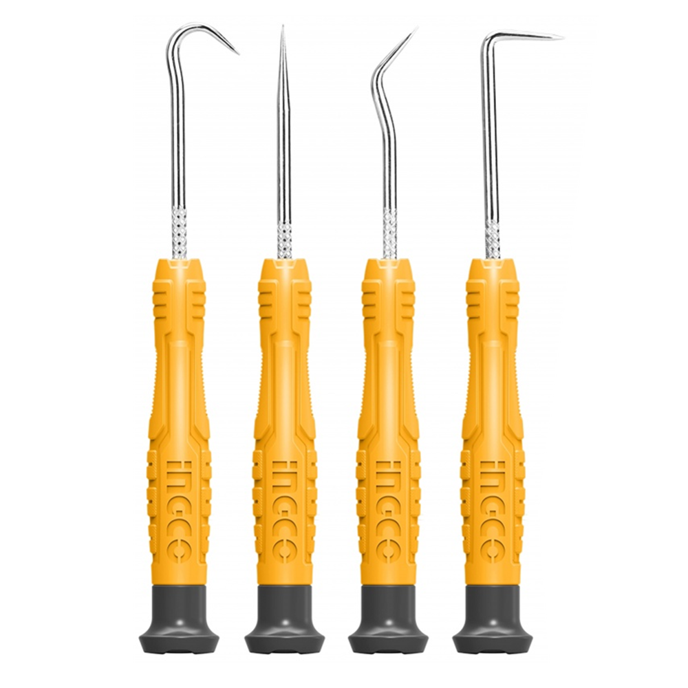 SET GANCHOS INGCO HKPHS0401 PUNTAS MULTIUSO AUTO 4 PIEZAS - 1