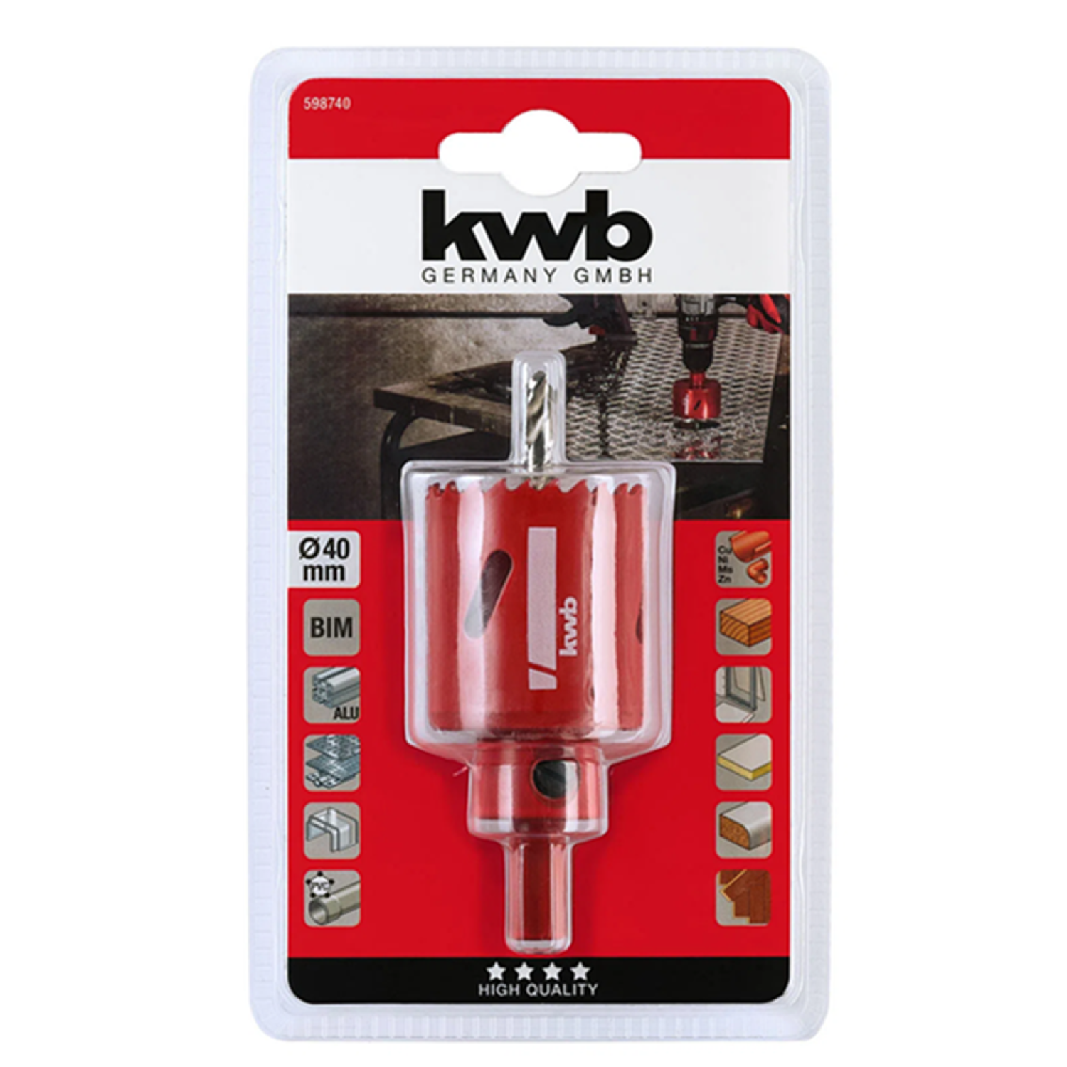 SIERRA KWB COPA BI-METAL 40MM 598740 - 1