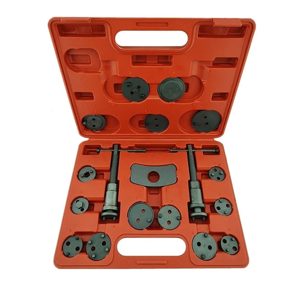 KIT COMPRIMIR PISTON CALIPER FRENOS 18 PIEZAS UNIVERSAL - 1