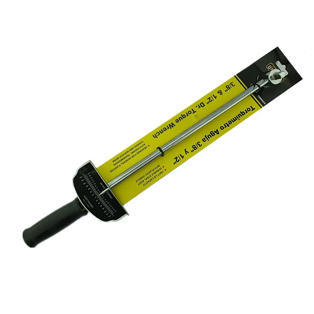 LLAVE UYUSTOOLS TORQUE TORQUIMETRO AGUJA 3/8 1/2" TQM001 - 1