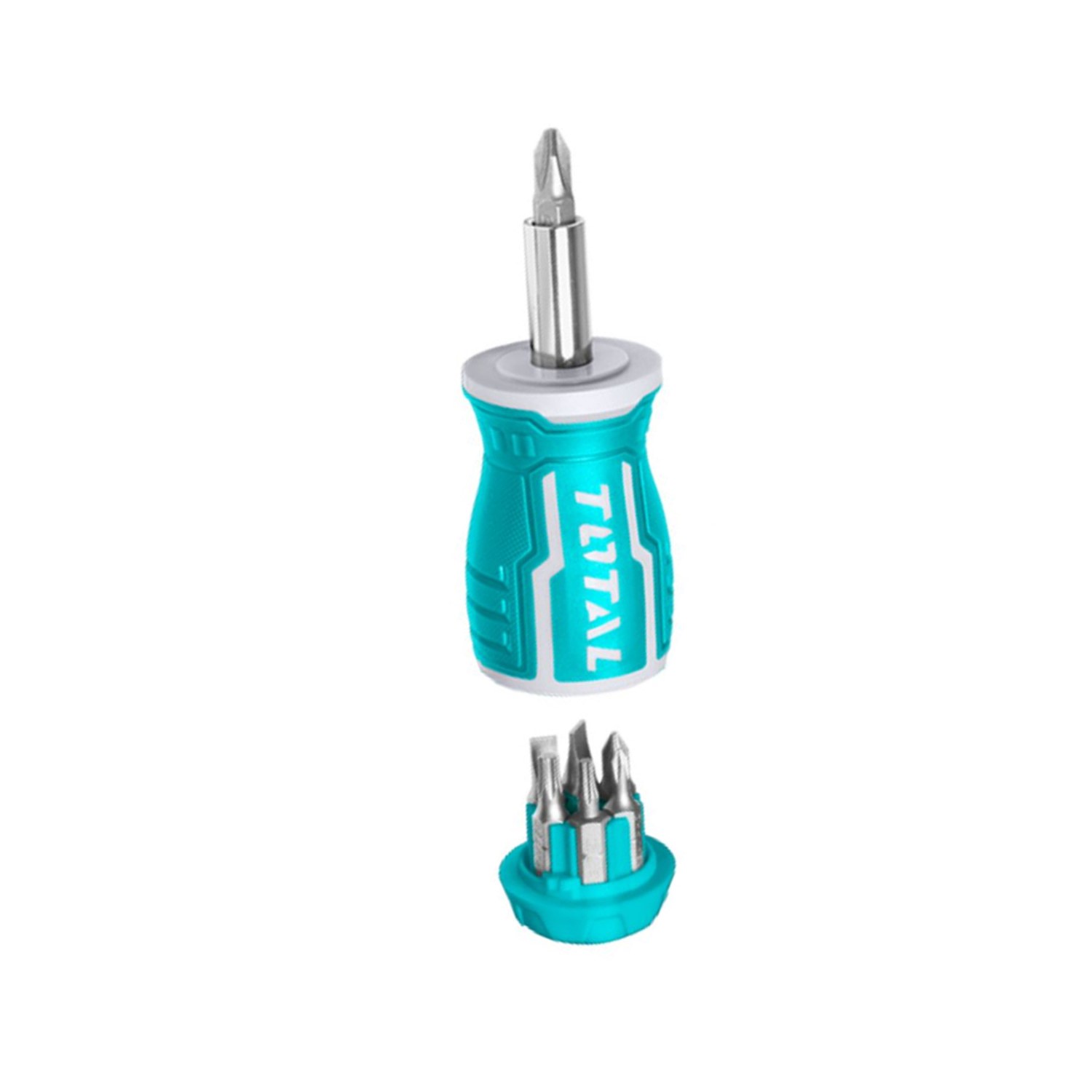 SET DESTORNILLADOR TOTAL TOOLS 8 EN 1 TACSDS0706 - 1