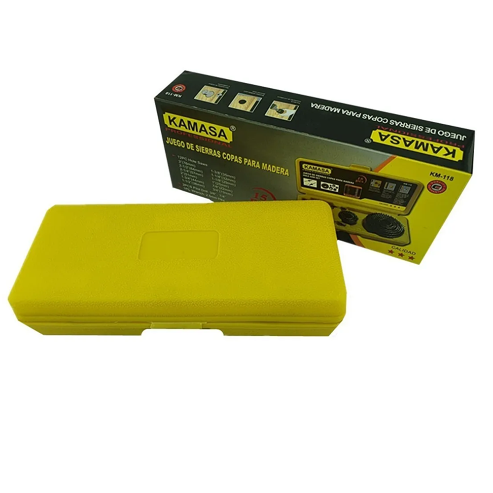 HOJA SIERRA KAMASA JUEGO COPAS 15 PIEZAS KM118 - 4