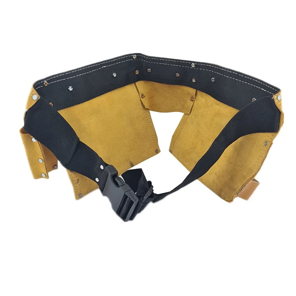 COLETO CARPINTERO PORTAHERRAMIENTA DOBLE DE CUERO MKET01 - 4