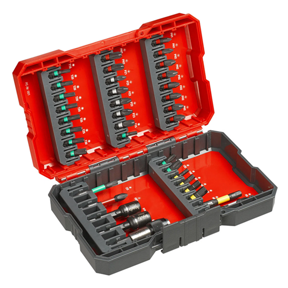 PUNTA KWB SET JUEGO IMPACTO 37 PIEZAS 109000 - 1