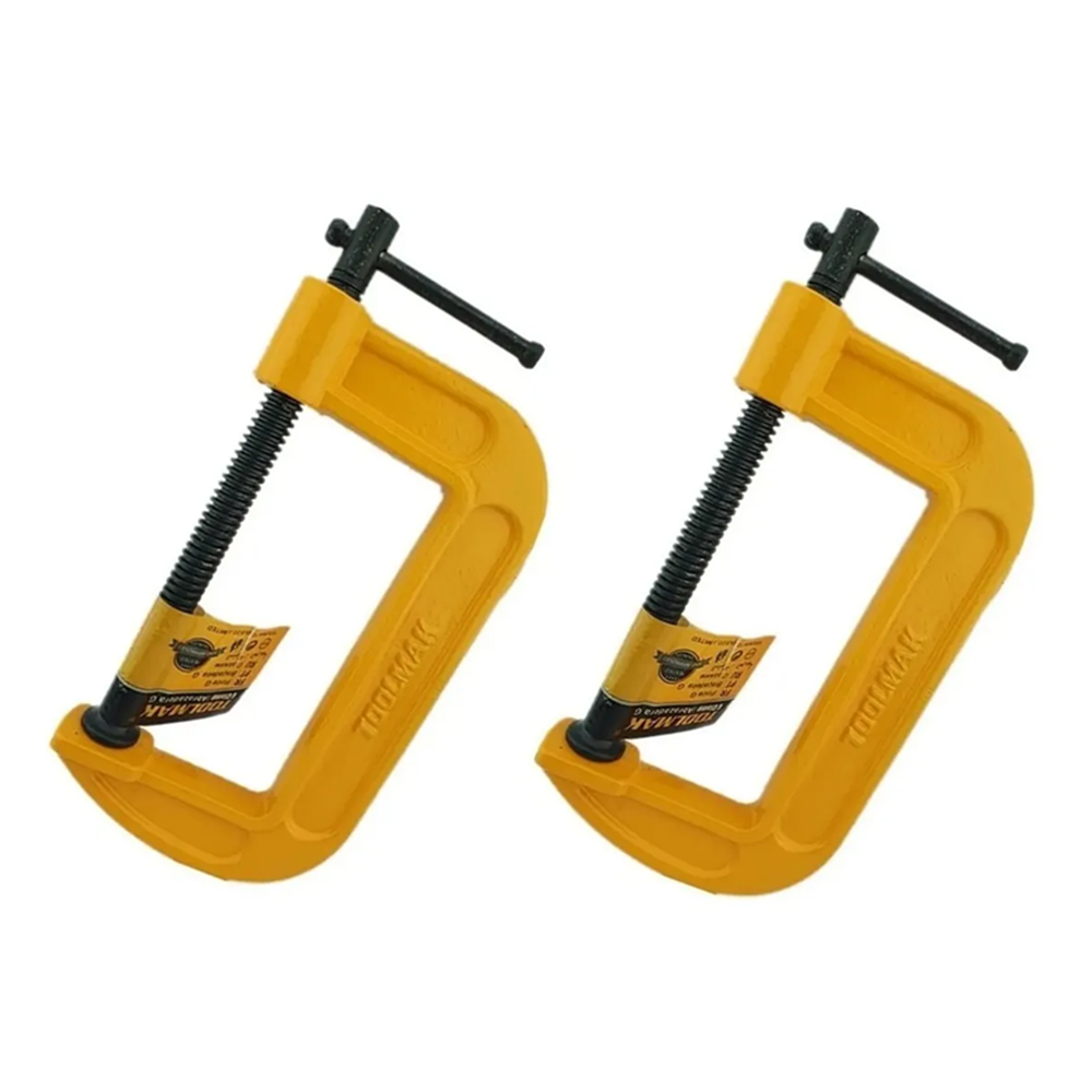 PACK PRENSA TOOLMAK TIPO C 3" 2 PIEZAS - 1