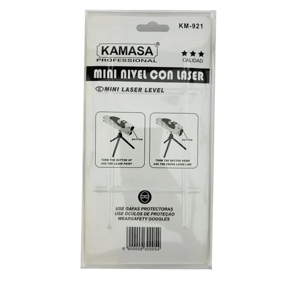 NIVEL LÁSER KAMASA MINI CON TRIPODE KM921 - 3