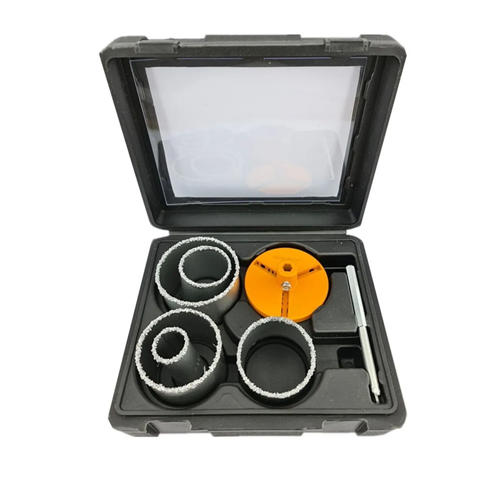 BROCA TOOLMAK KIT SET JUEGO SIERRA COPA DIAMANTADA 7 PIEZA TMK19652 - 1