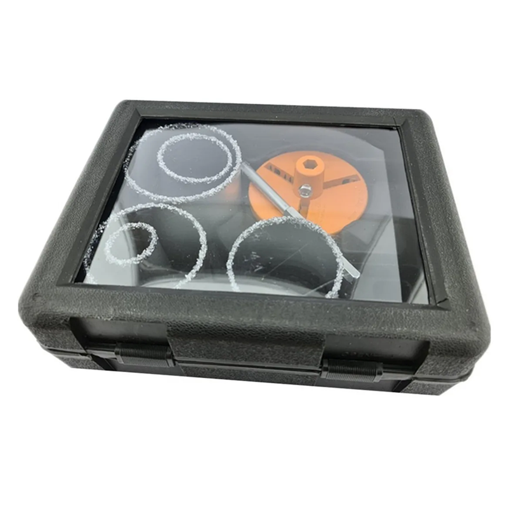 BROCA TOOLMAK KIT SET JUEGO SIERRA COPA DIAMANTADA 7 PIEZA TMK19652 - 2