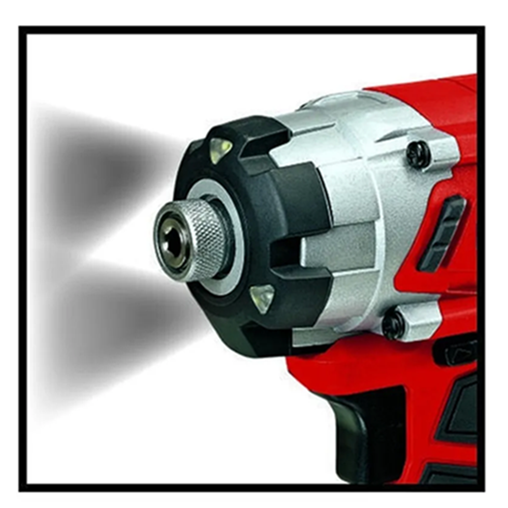 ATORNILLADOR IMPACTO INALAMBRICO 1/4 18V BATERIA + CARGADOR EINHELL - 4
