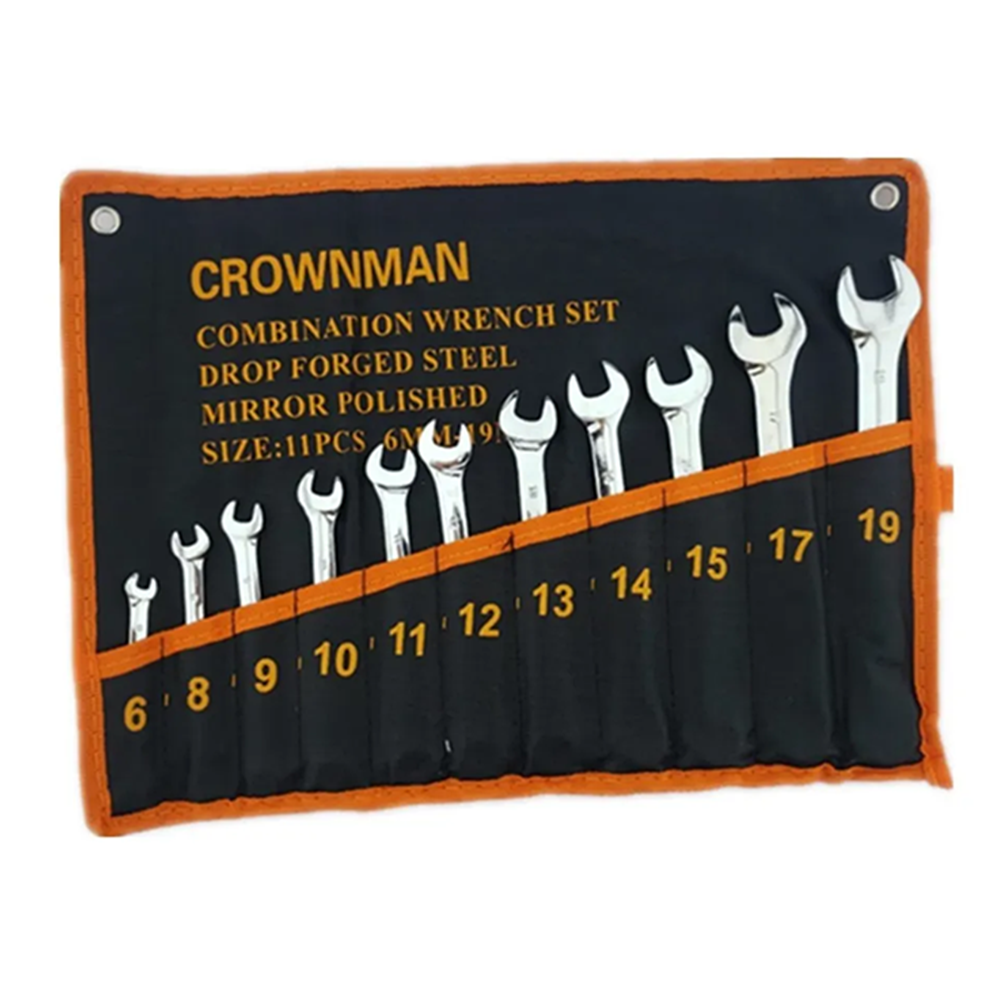 SET LLAVES CROWNMAN PUNTA CORONA 11 PIEZAS - 1