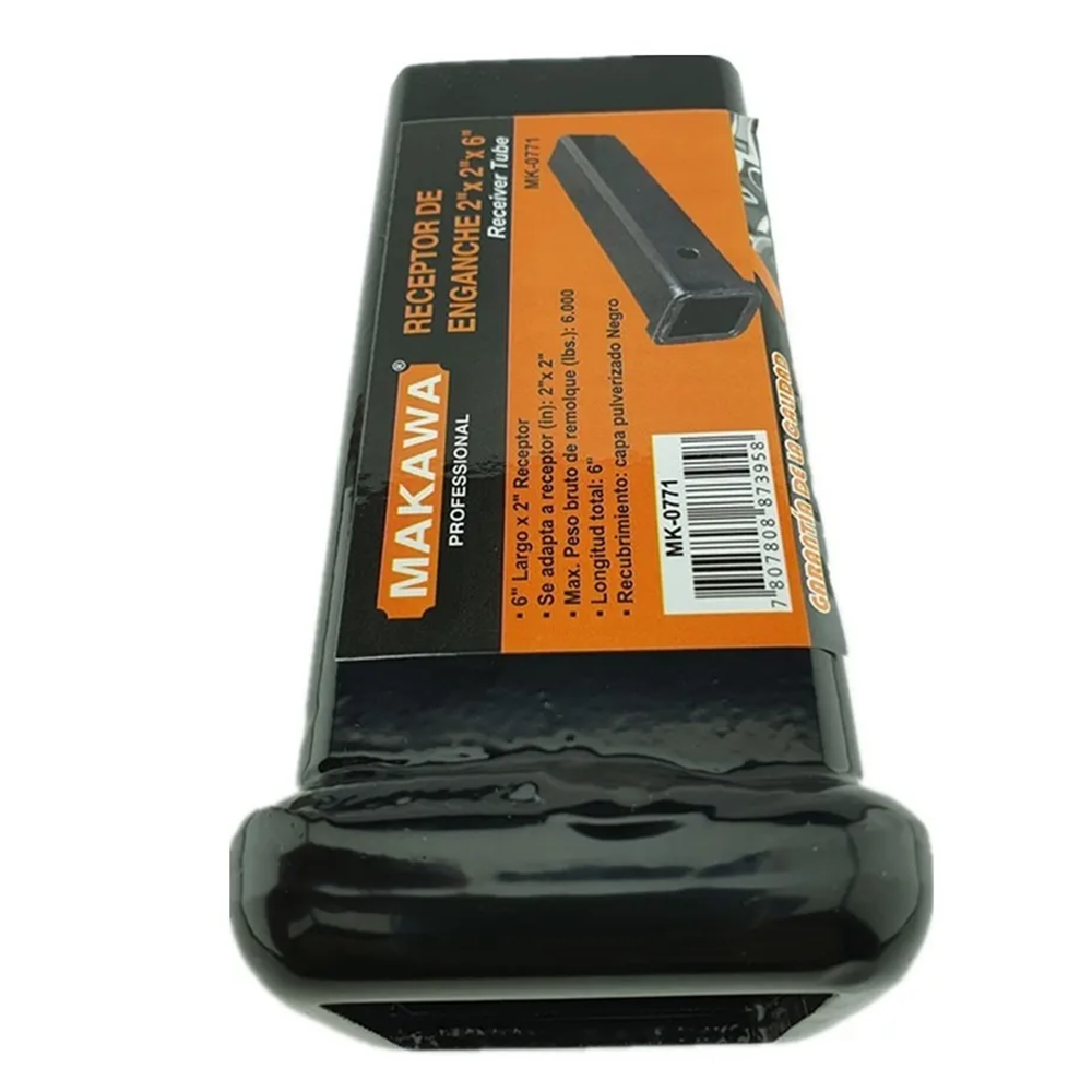 TUBO RECEPTOR DE ENGANCHE 2PULG X 2PULG X 6PULG MAKAWA MK0771 - 3