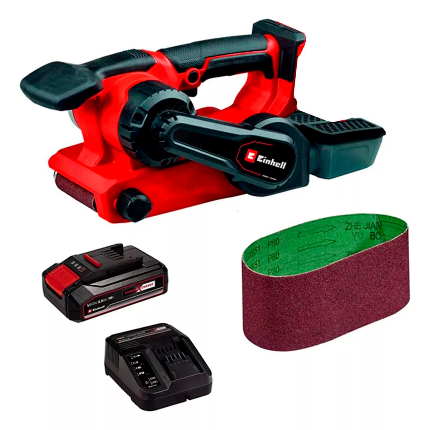 LIJADORA DE BANDA INALÁMBRICA 18V BAT+ CARG EINHELL 4466270 - 1