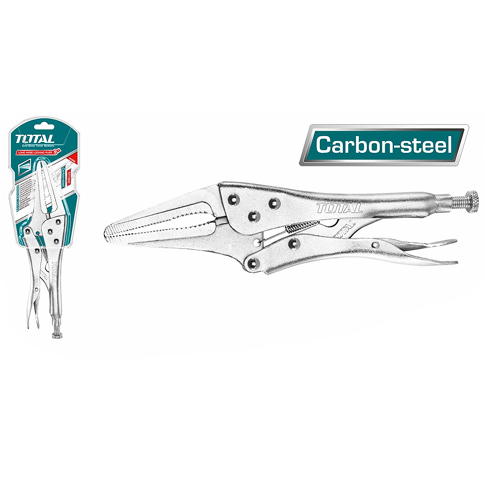 ALICATE TOTAL TOOLS THT19902 CAIMÁN PUNTA LARGA 9" - 2