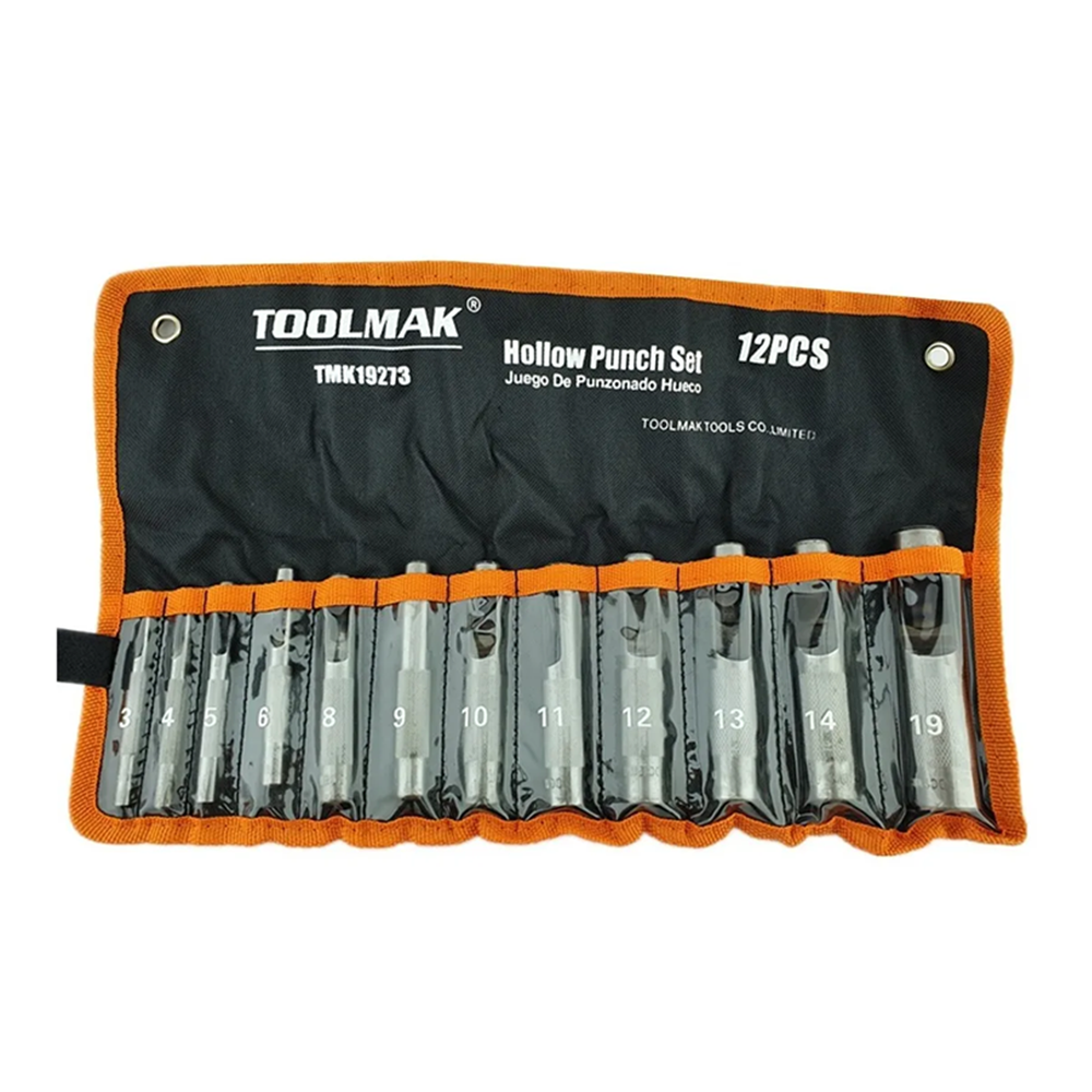 SACABOCADOS TOOLMAK IMPACTO 3 19MM TMK19273 12 PIEZAS - 1