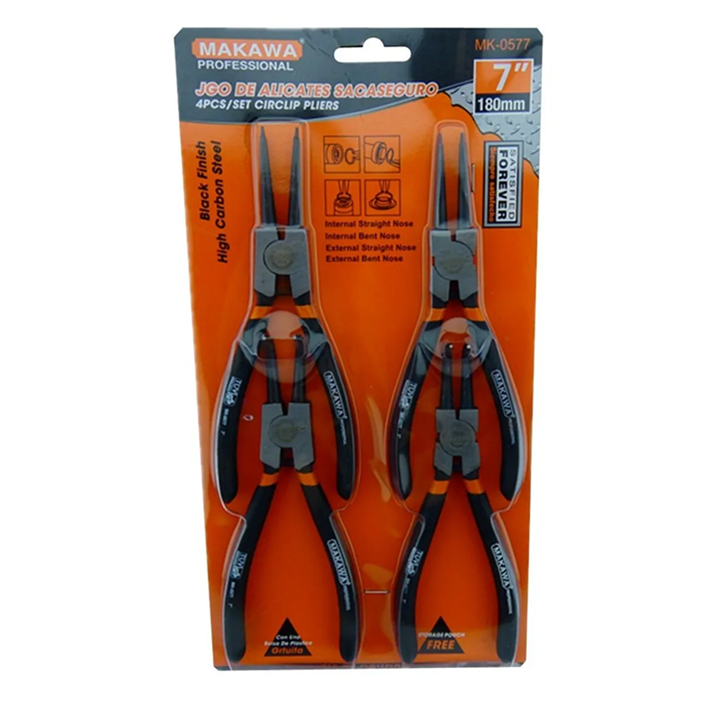 SET ALICATES MAKAWA SACASEGUROS 7" MK0577 - 1