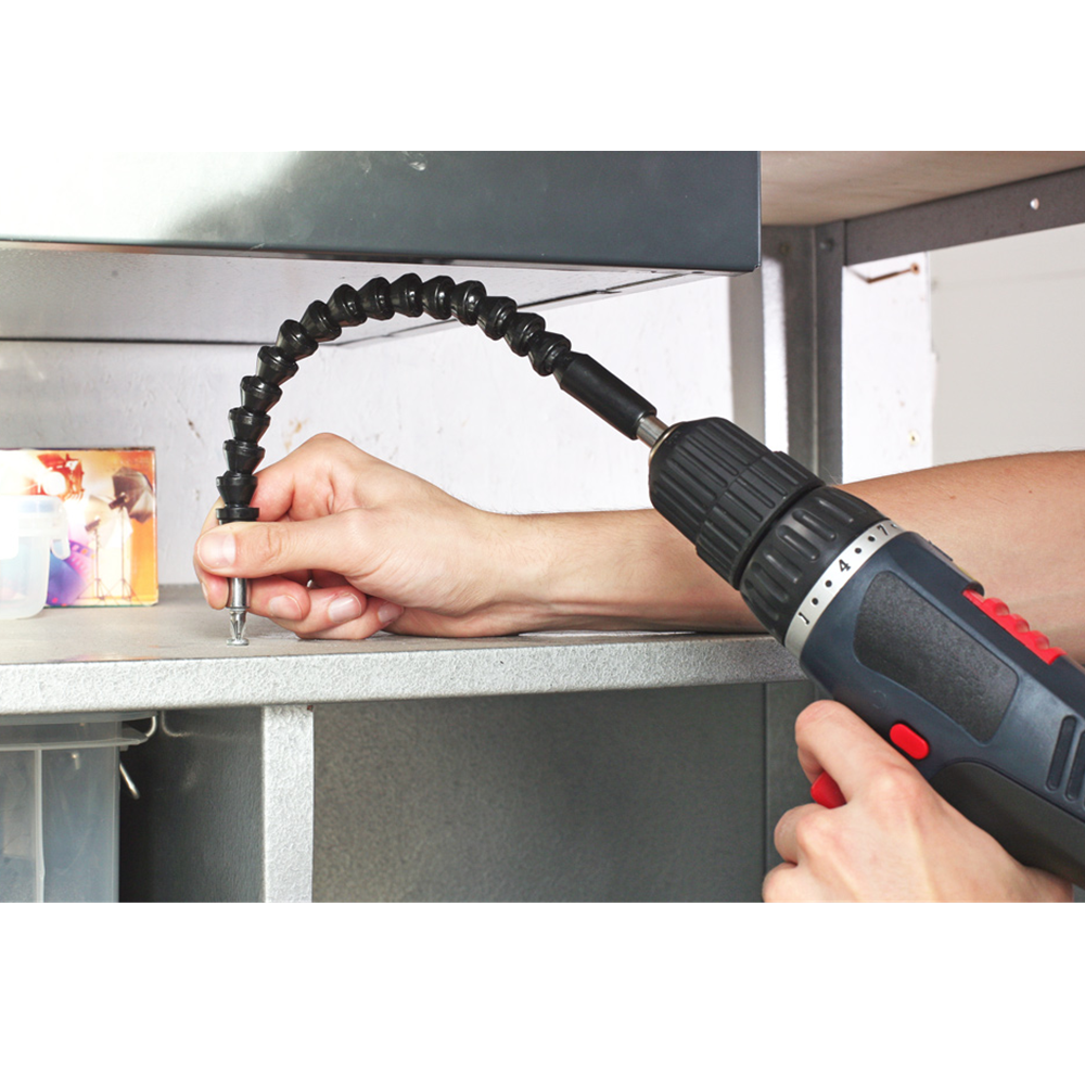 JUEGO DE EXTENSION FLEXIBLE PARA TALADRO DESTORNILLADOR KWB 113990 - 4