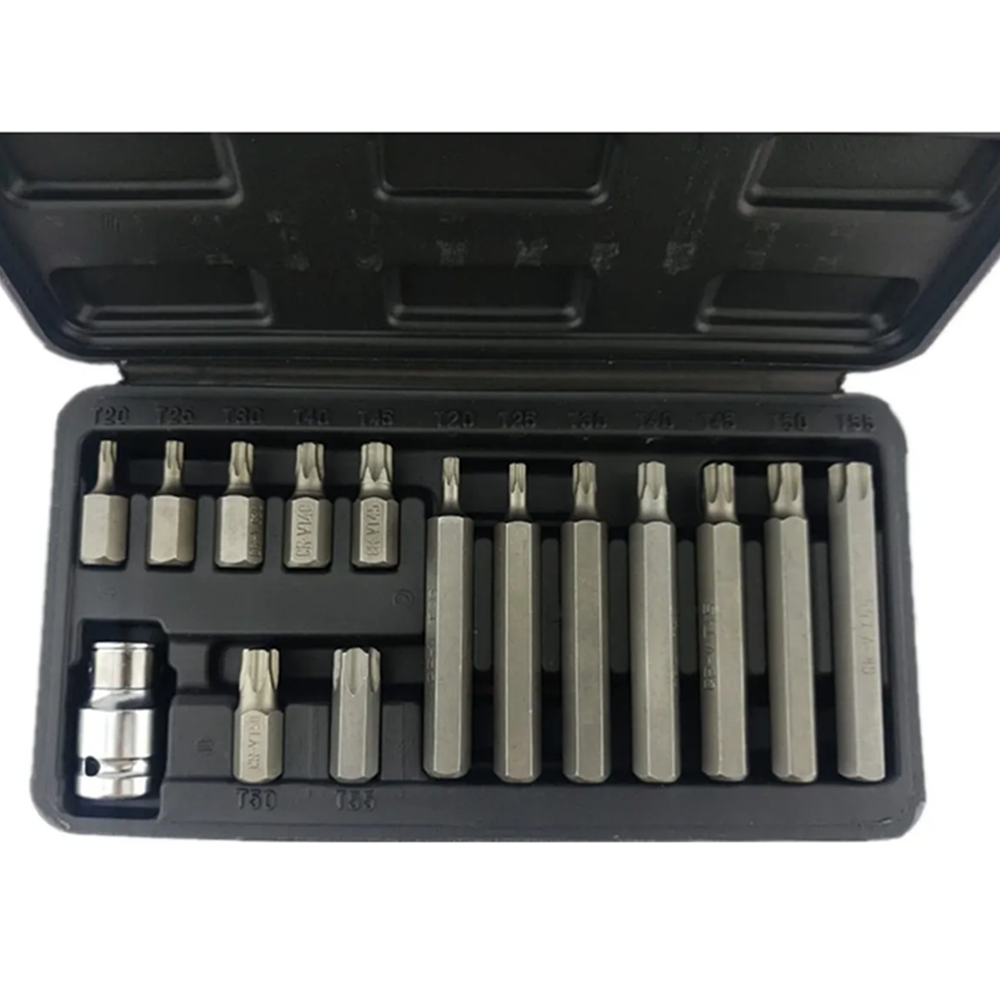 PUNTA MAKAWA JUEGO ESTRELLA TORX 15 PIEZAS MK0782 - 2