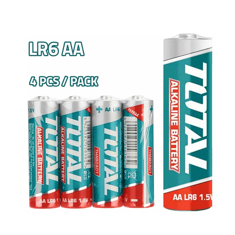 PILAS AA 1.5V ALCALINA 4 UNIDADES TOTAL THAB2A01 - 2