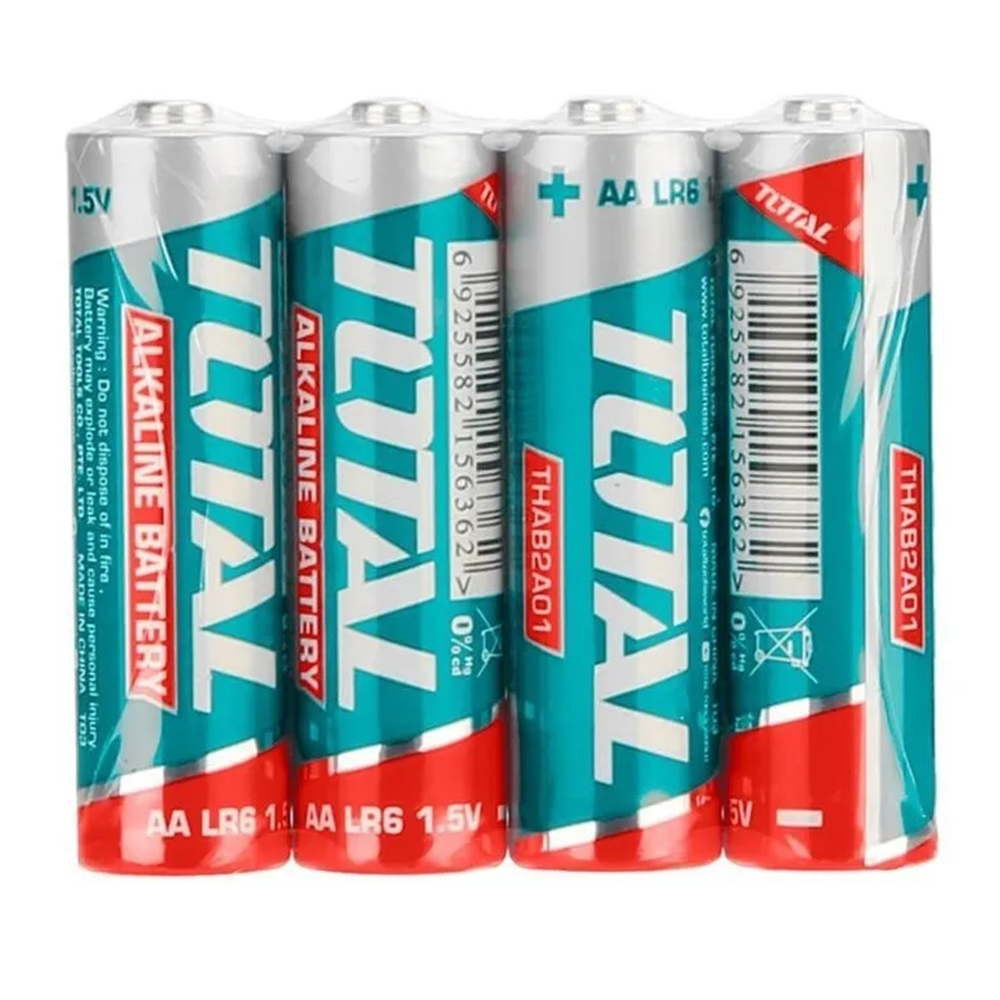 PILAS AA 1.5V ALCALINA 4 UNIDADES TOTAL THAB2A01 - 3