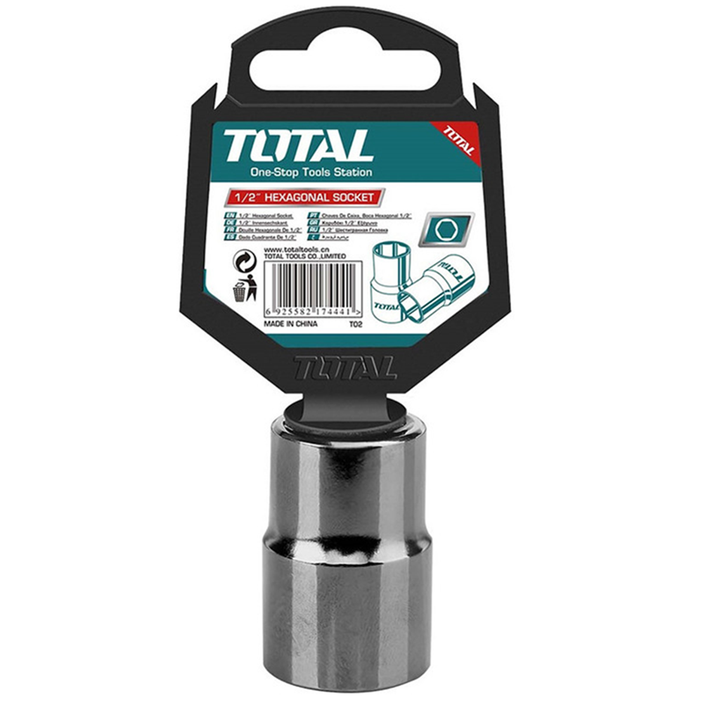 DADO TOTAL TOOLS HEXAGONAL 1/2 X 17 MM THTST12171 - 1