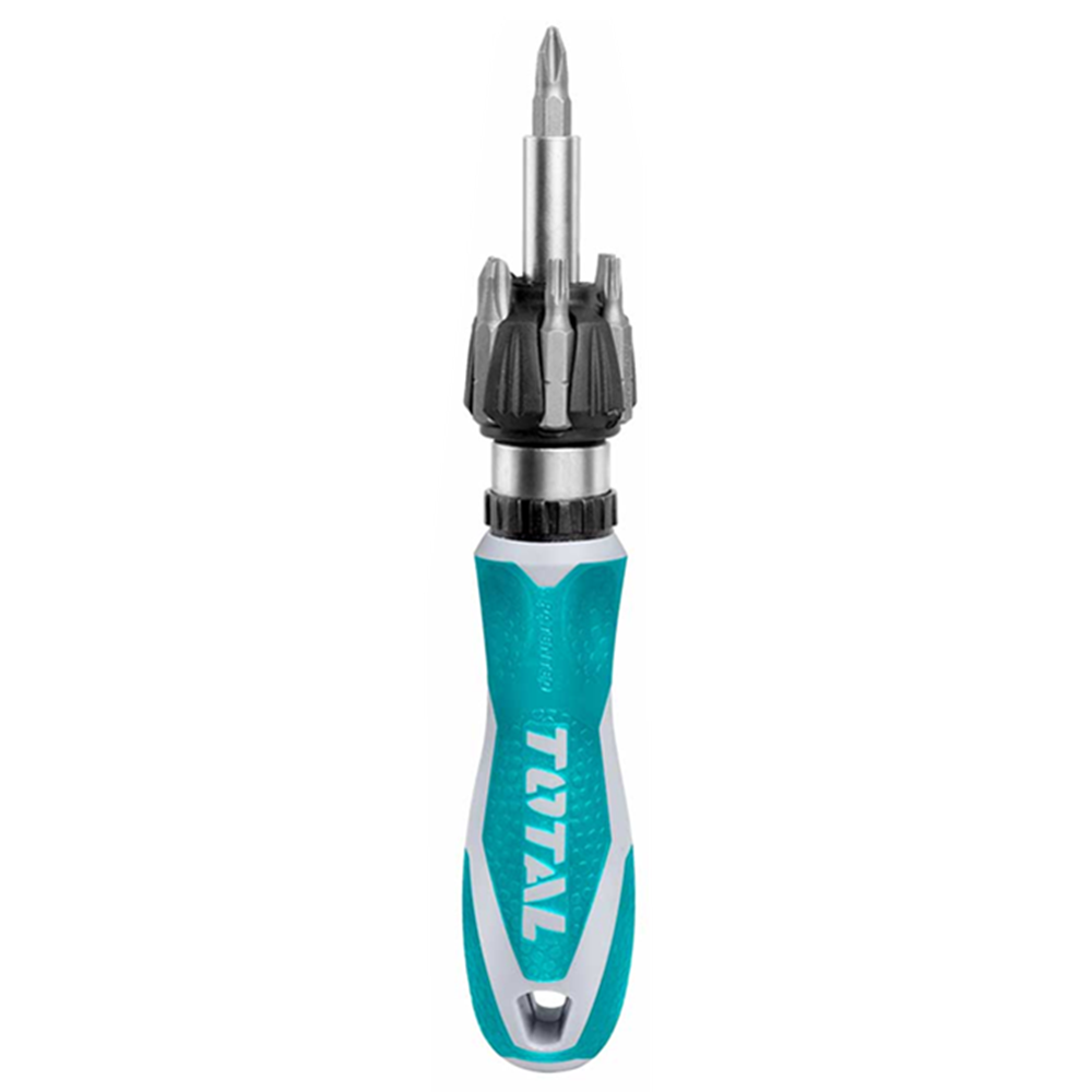 SET DESTORNILLADOR TOTAL TOOLS RATCHET TACSD30086 8 PIEZAS - 1