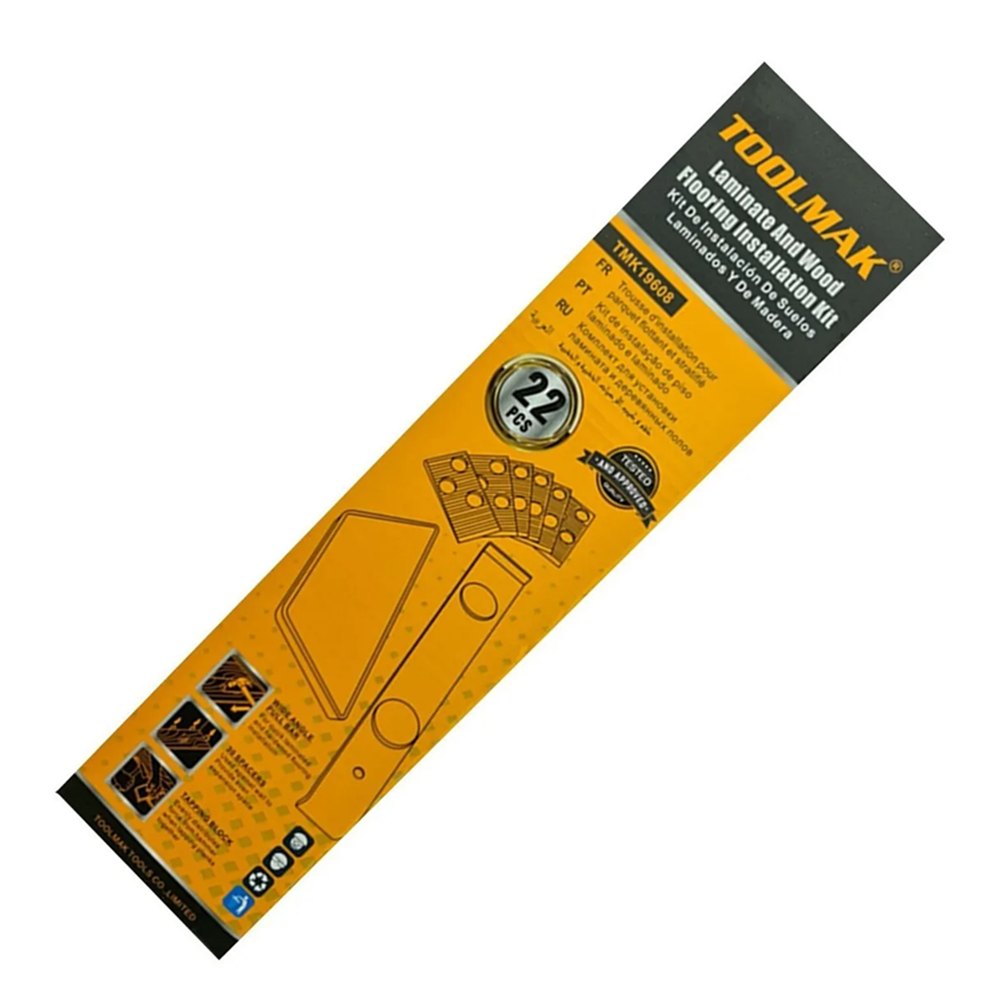 KIT MONTAJE TOOLMAK INSTALACION SUELOS LAMINADOS Y MADERA NEGRO - 2