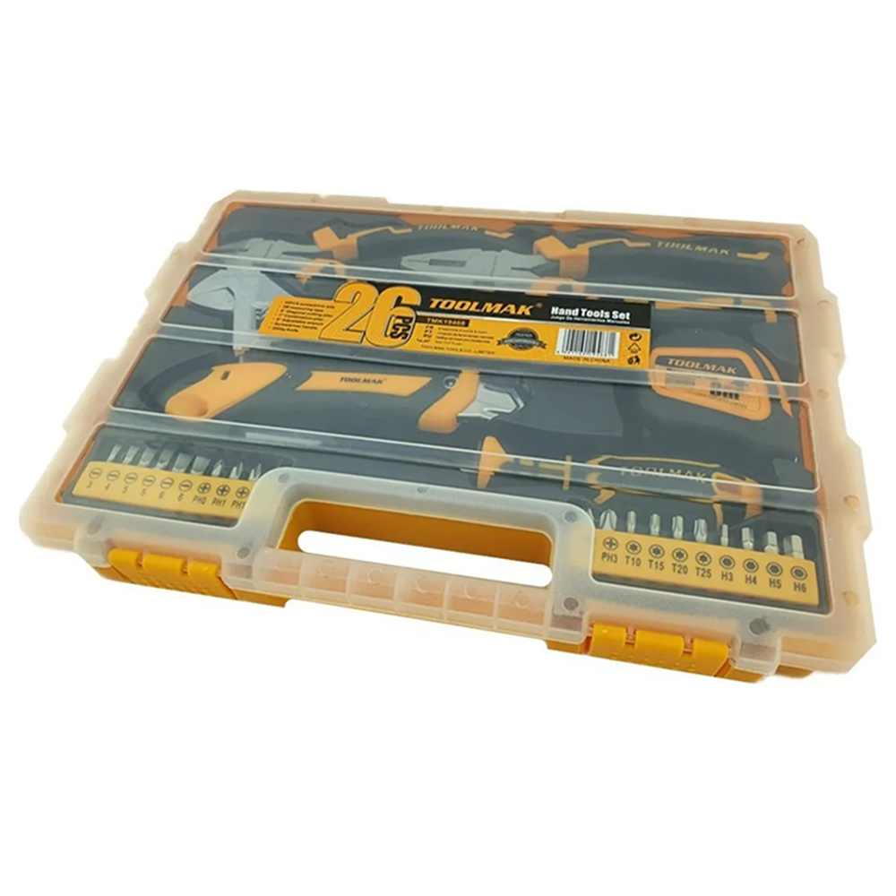 SET HERRAMIENTAS TOOLMAK MANUALES TMK19468 26 PIEZAS - 4