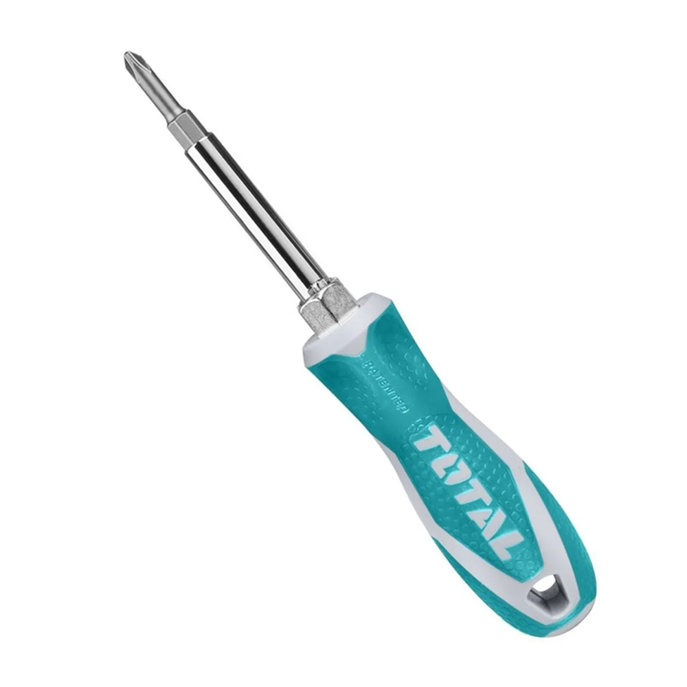 SET DESTORNILLADOR TOTAL TOOLS PUNTAS 6 EN 1 THT2506076 - 2