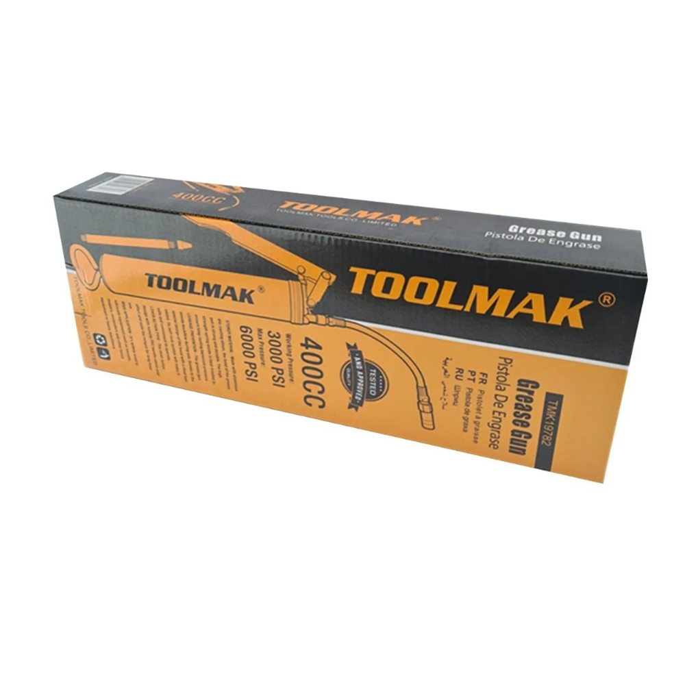 ENGRASADORA TOOLMAK PISTOLA ENGRASE MANUAL 400CC TMK19782 - 2