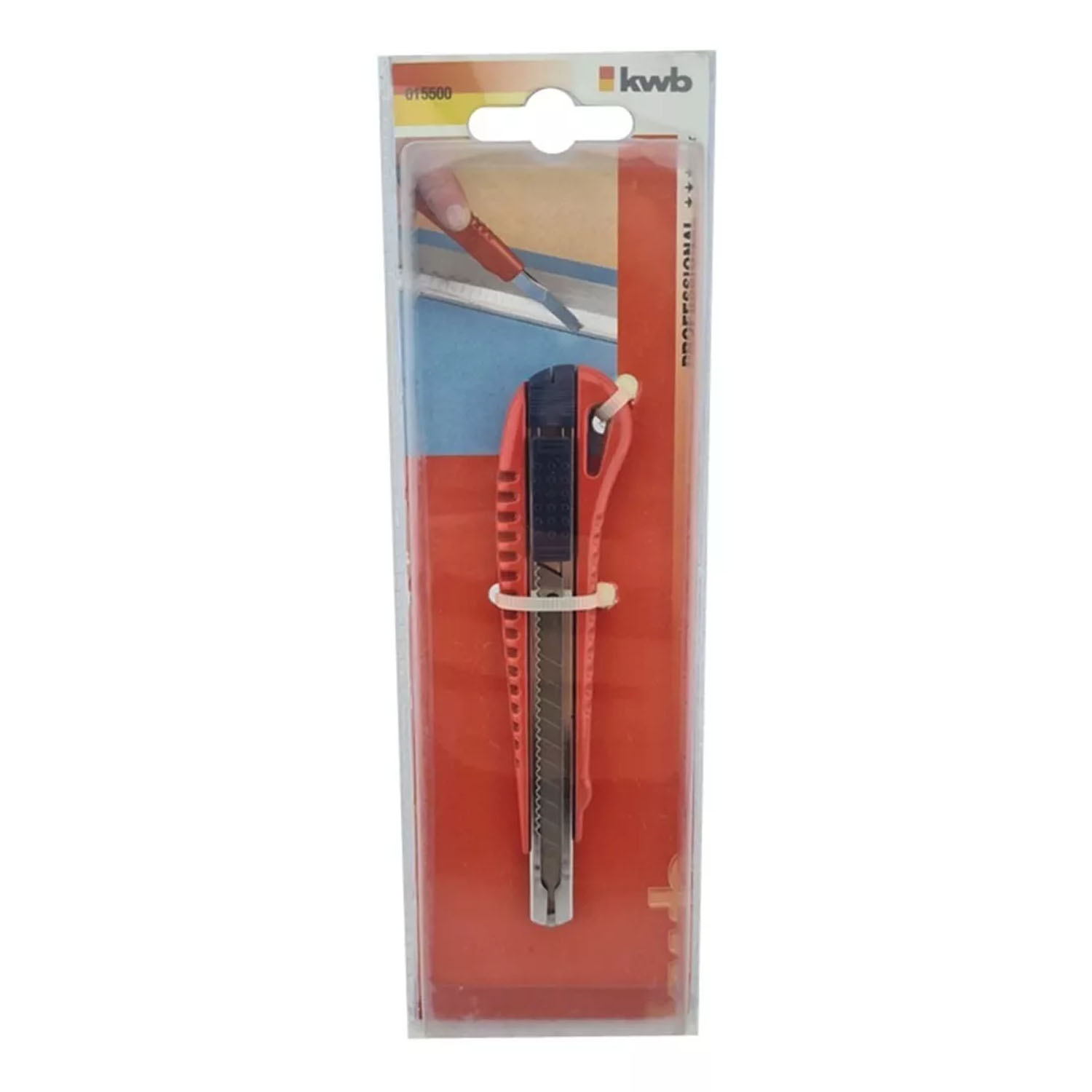 CORTA CARTON CUCHILLO CARTONERO 9MM KWB 015500 - 1