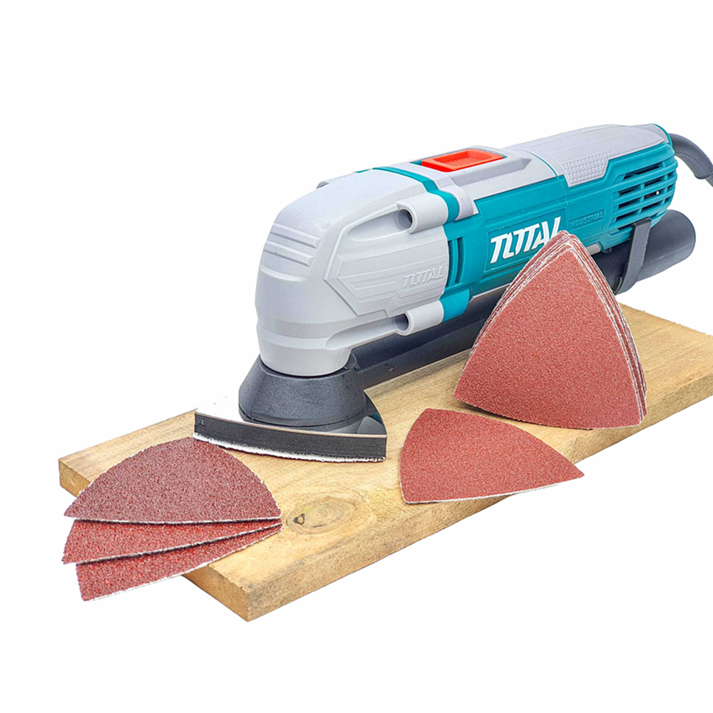 LIJA TOTAL TOOLS 20 DELTA P/ HERRAMIENTA OSCILANTE MULTIUSO 80MM TAC78080201 - 3