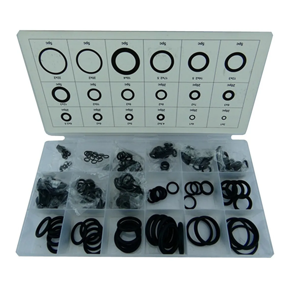JUEGO ORRINES O-RING UNIVERSALES 225 PCS MILIMETRO CROWNMAN CMOR1225 - 1