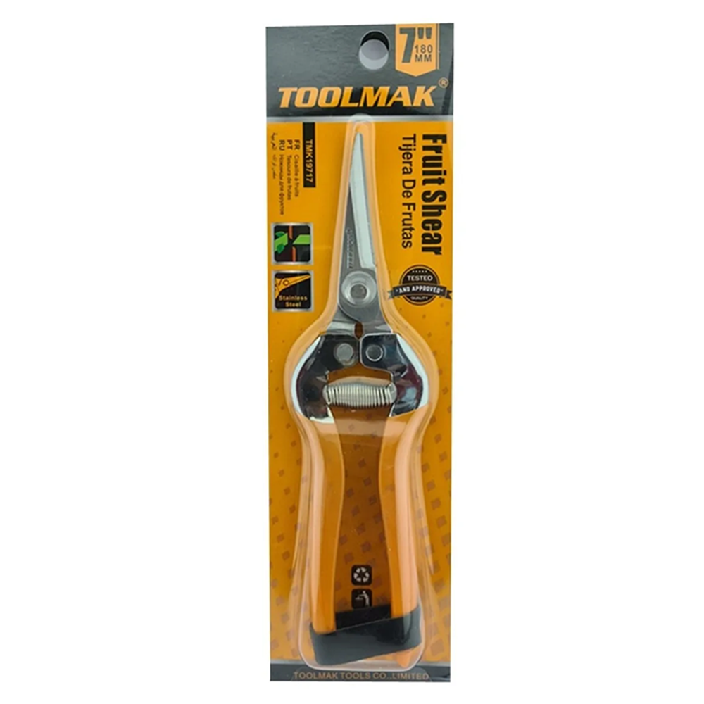 TIJERA JARDÍN TOOLMAK FRUTA UVA TMK19717 - 2