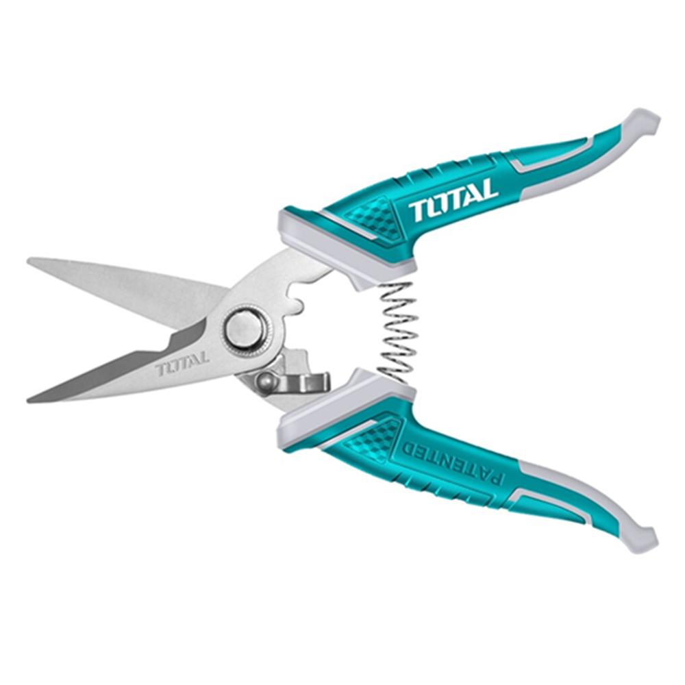 TIJERA TOTAL TOOLS THT117871 ELECTRICISTA 7" 178MM - 1