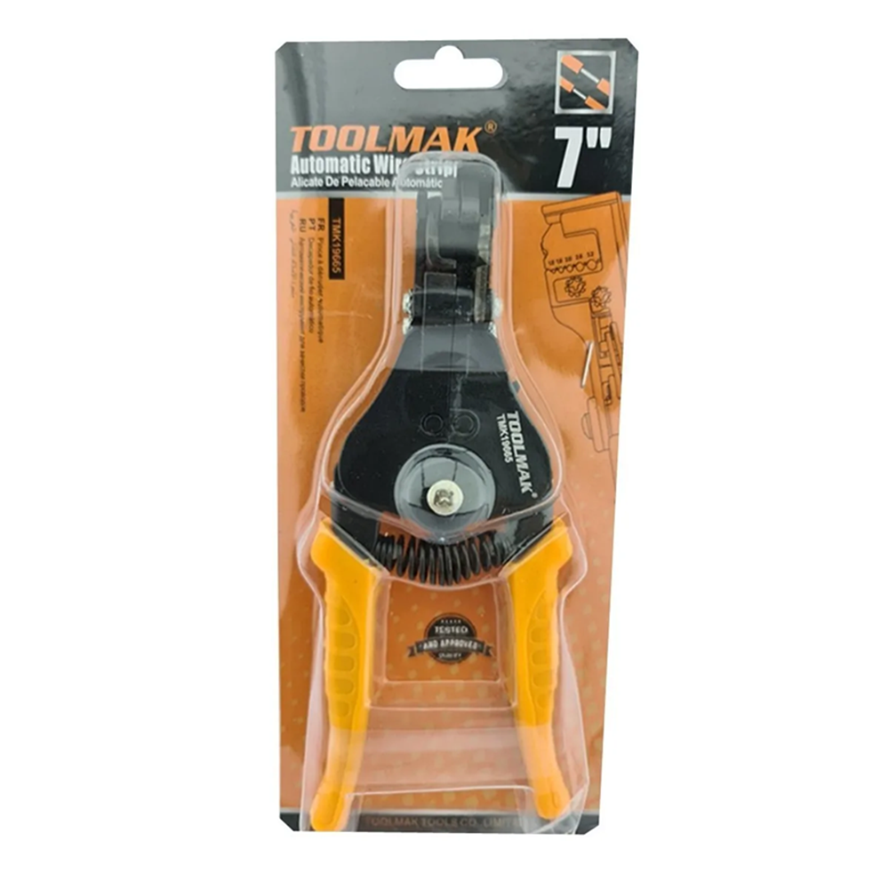 ALICATE TOOLMAK PELACABLE AUTOMATICO 7" TMK19665 - 2