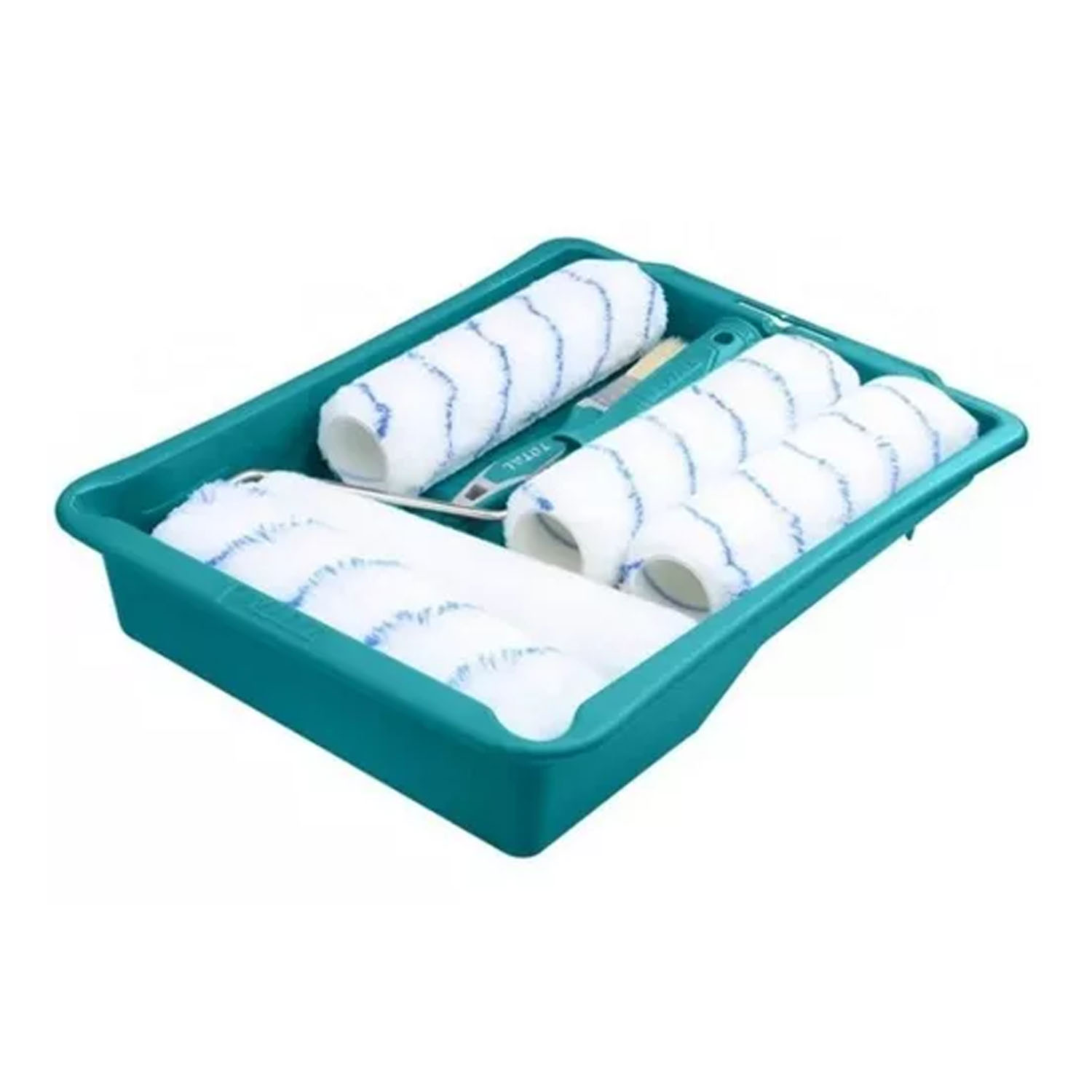 KIT PINTAR TOTAL TOOLS BANDEJA RODILLO 8 PIEZAS  - 1