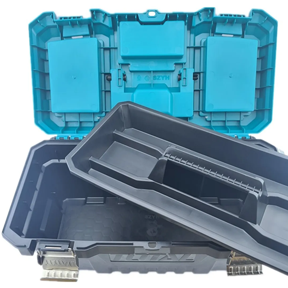 CAJA ORGANIZADORA PORTA HERRAMIENTA PLASTICA 17 PULGADAS TOTAL TPBX0172 - 2