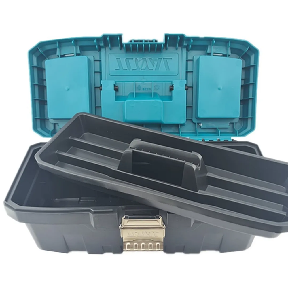 CAJA ORGANIZADORA PORTA HERRAMIENTA 14 PULGADAS PLASTICA TOTAL TPBX0142 - 2