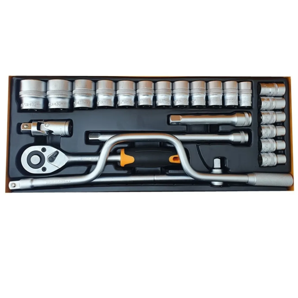 SET DADOS TOOLMAK HEXAGONALES 1/2 TMK19523 24 PIEZAS - 2