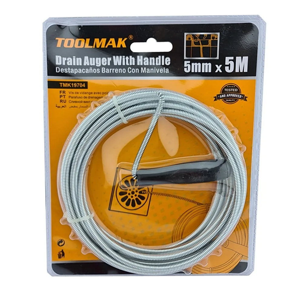 LLAVE TOOLMAK GANZUA LAUCHA DESTAPADOR CAÑERIA 5M 5MM TMK19704 - 1