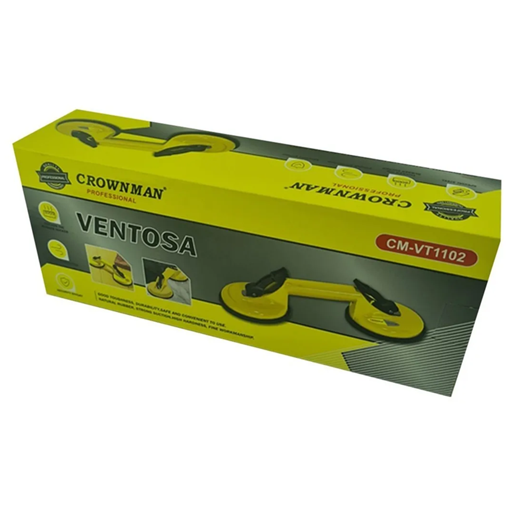 VENTOSA CROWNMAN DOBLE VIDRIO 70 KG CMVT1102 - 3