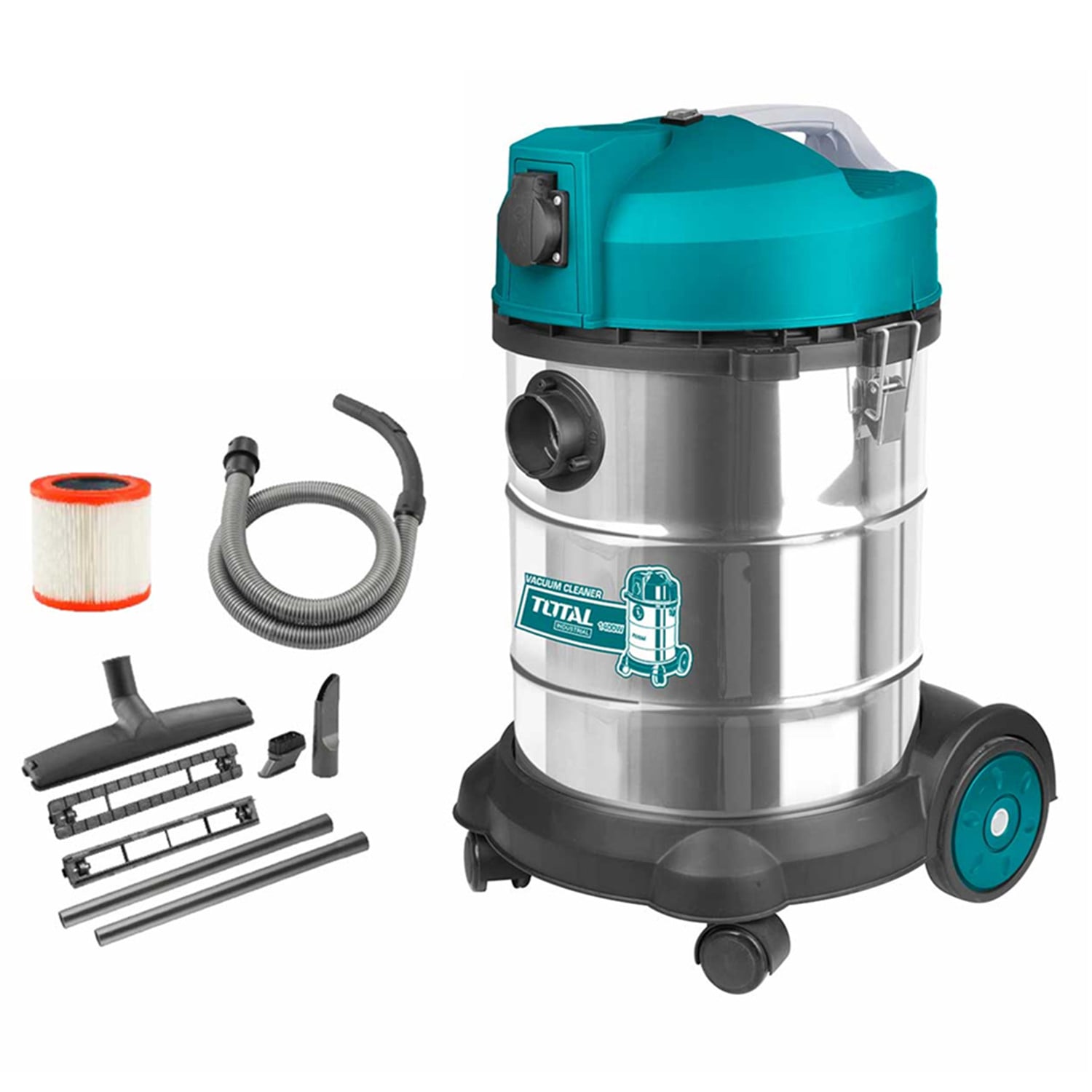 ASPIRADORA 30LTS 1400W INDUSTRIAL TOTAL TVC14301 - 1