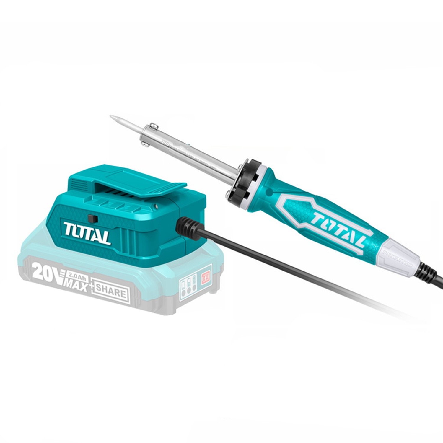 CAUTIN INALÁMBRICO PARA SOLDAR 20V TOTAL TSILI2001 - 1