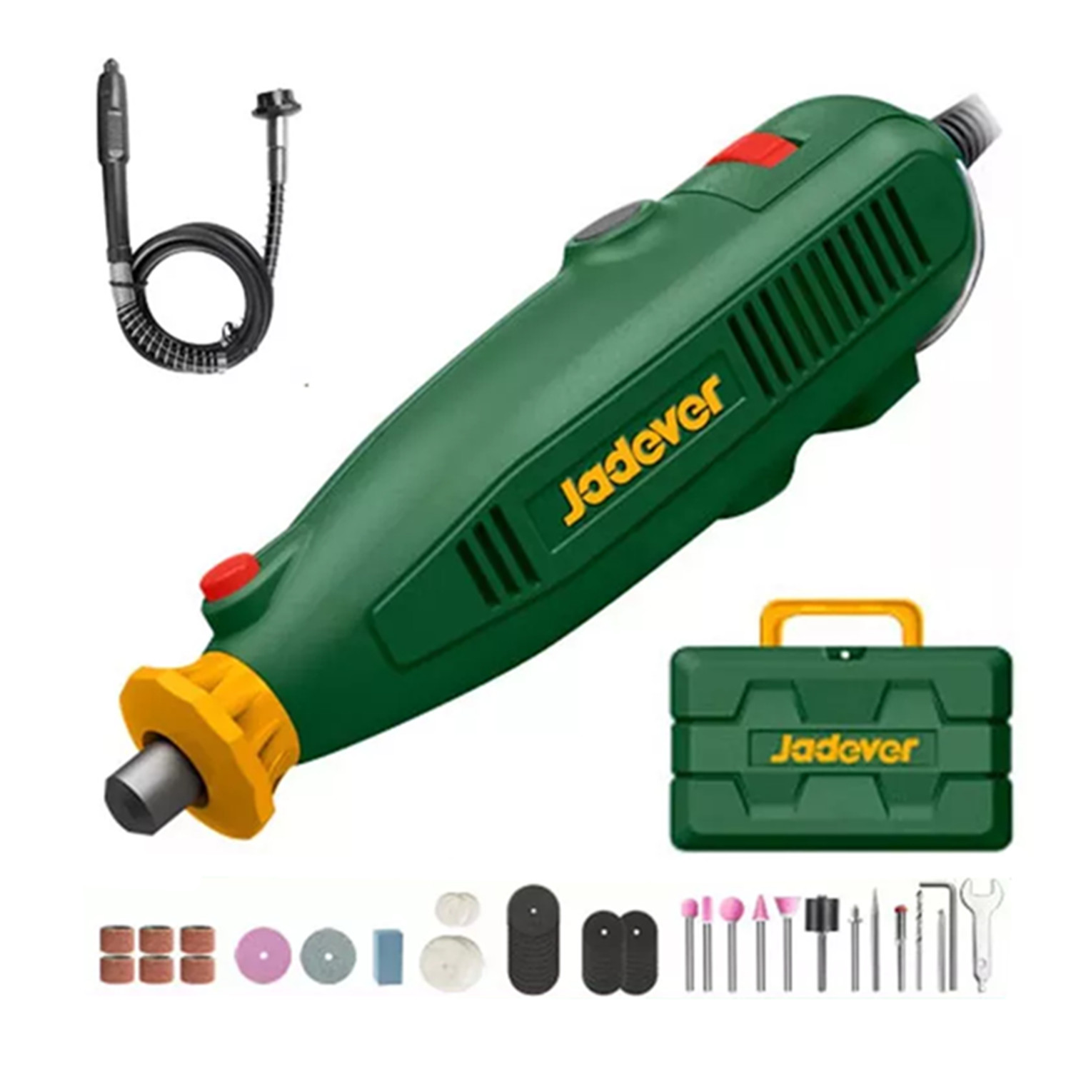 HERRAMIENTA ROTATIVA MINI TORNO MULTIUSO +52 ACC 130W JADEVER - 1