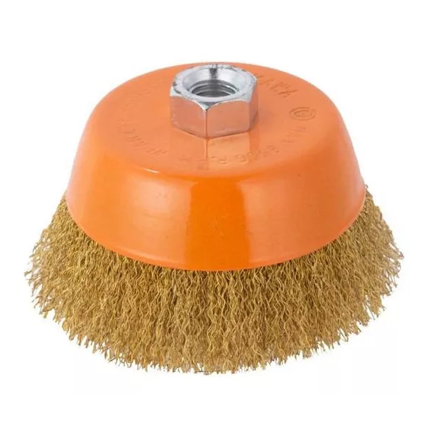 ESCOBILLA DE COPA RIZADA 100MM ESMERIL MAKAWA MK-0312 - 1
