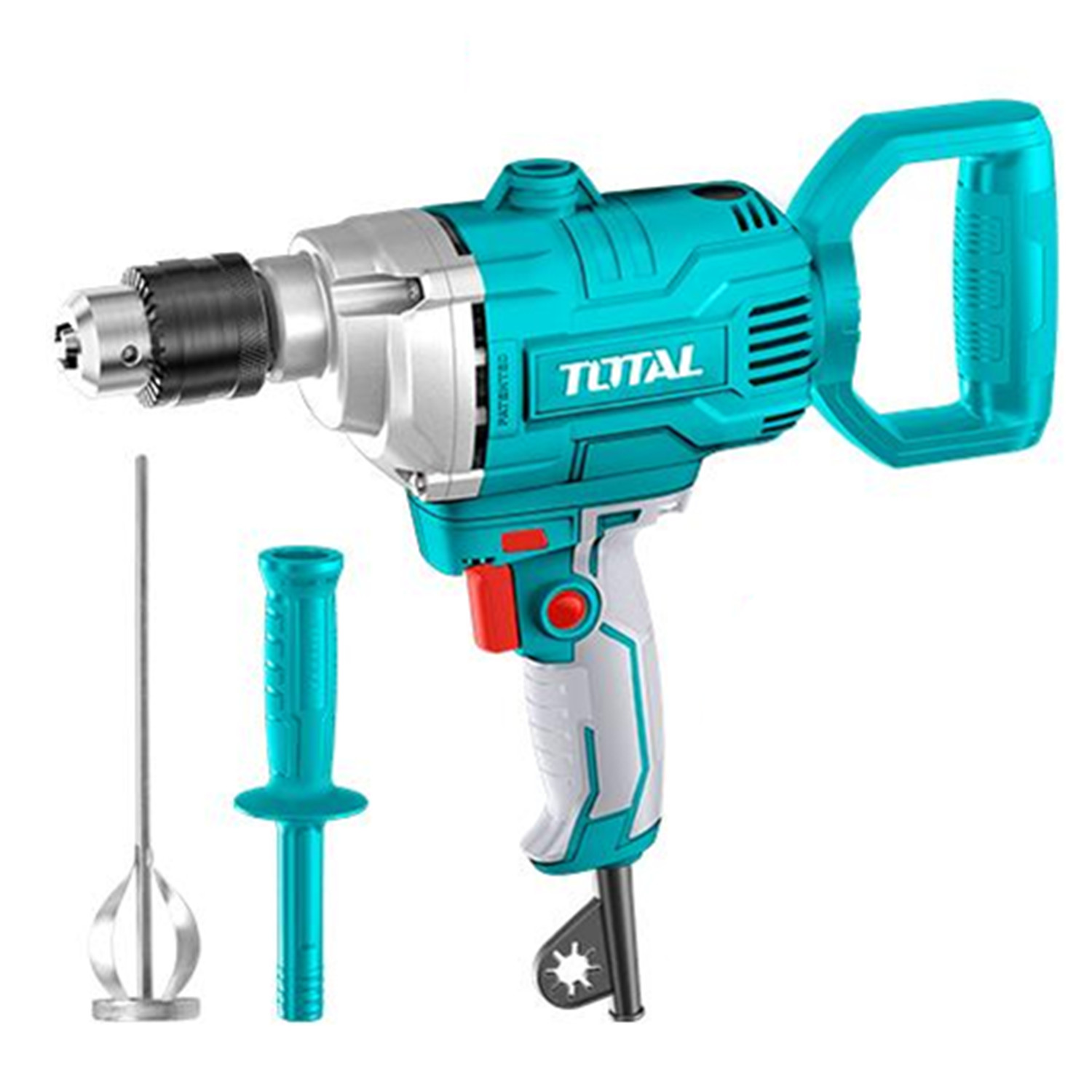 TALADRO MEZCLADOR 16MM 1100W TOTAL TD61106 - 1