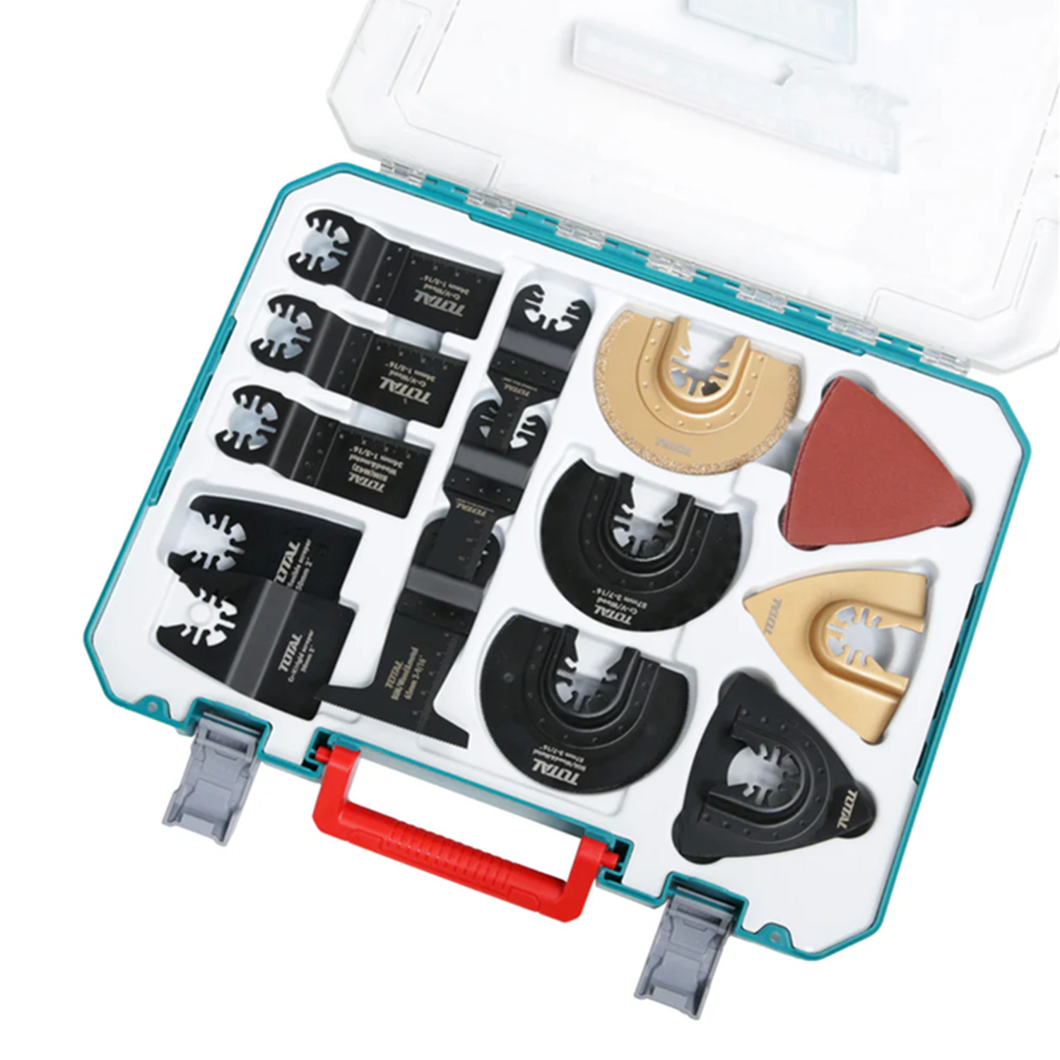 KIT JUEGO DE HOJAS MULTIFUNCIONAL OSCILANTE 23 PIEZAS TOTAL - 1