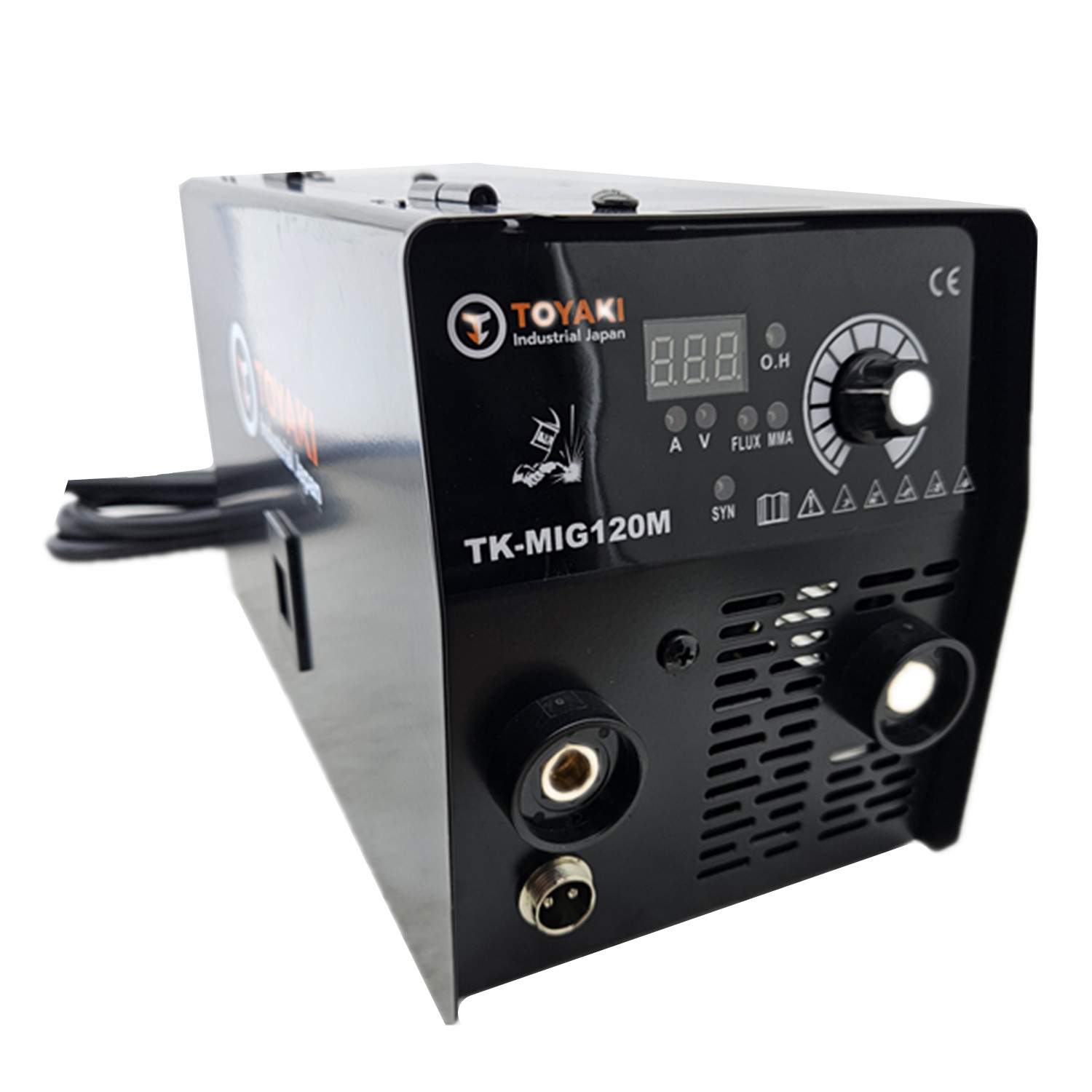 MÁQUINA DE SOLDAR SOLDADORA 120AMP TOYAKI TK-MIG120M - 1